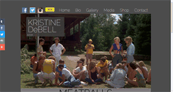 Desktop Screenshot of kristinedebell.com
